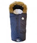 voetenzak Nature 98-130 cm katoen donkerblauw