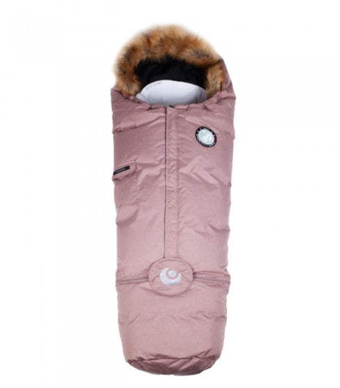 voetenzak Nature 98-130 cm katoen roze