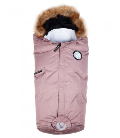 voetenzak Nature 98-130 cm katoen roze