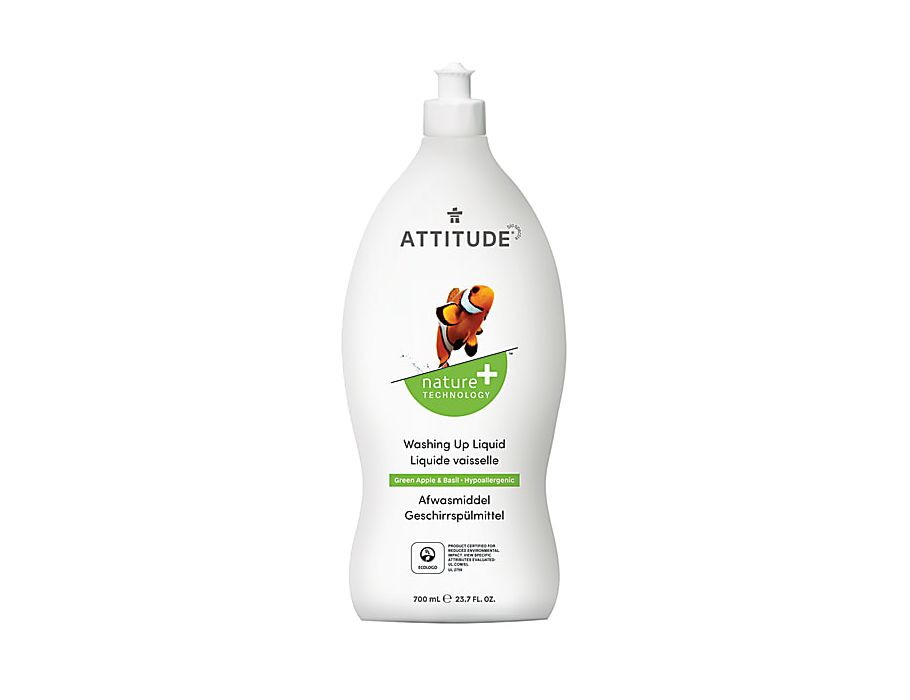 attitude nature+ - afwasmiddel green appel basil