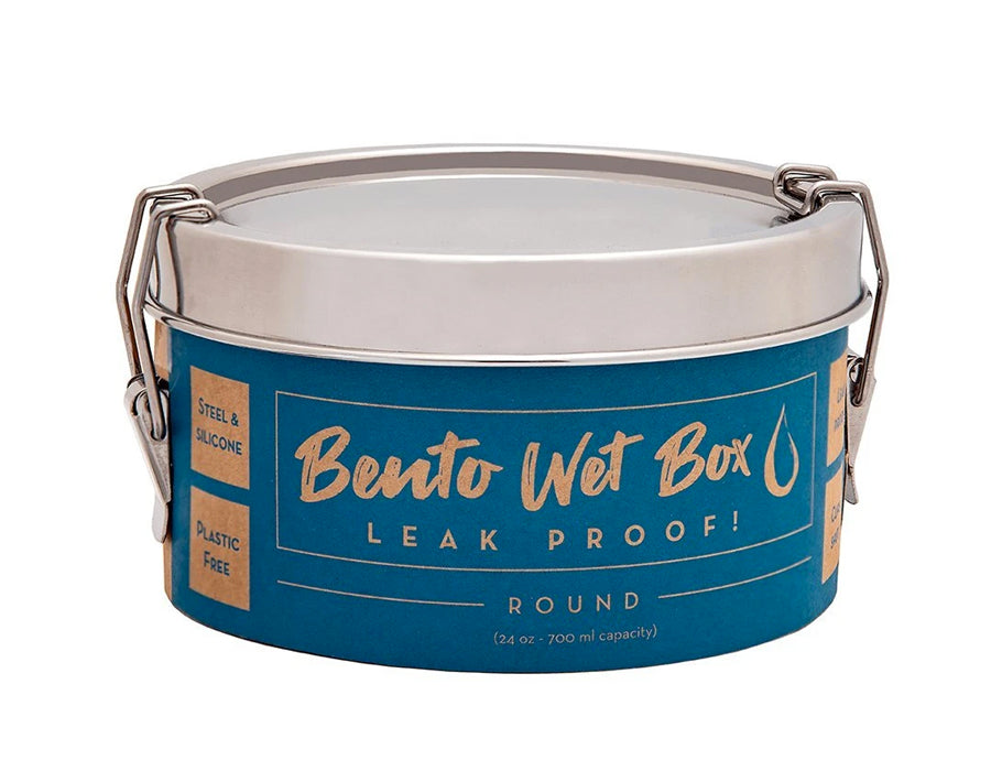 eco lunchbox lunchbox - bento wet box - round - 710ml