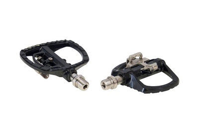 Qt cycle tech spd combi pedaal 9/16 zwart blister