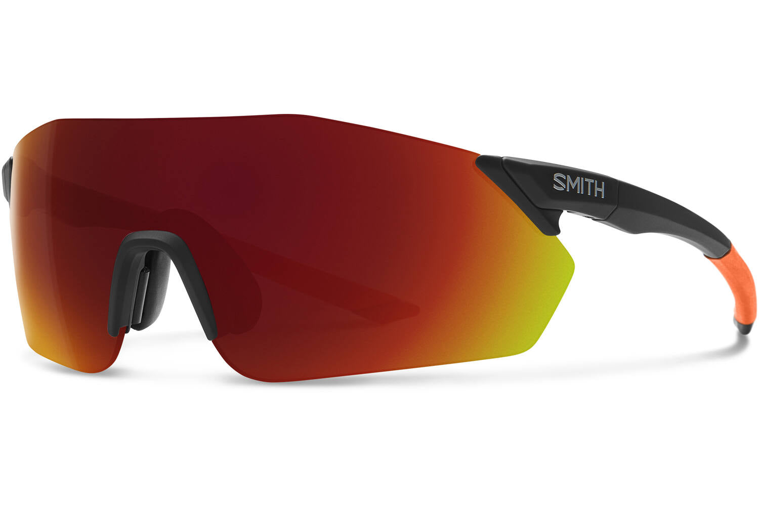 Smith - rverb bril matte black cinder chrom red mirror