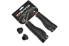 Trivio - fiets handvatten rubber ergonomisch lock-on zwart
