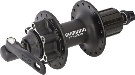 Shimano fh-m525a cassettenaaf 8/9/10 speed disc 36 gaats zwart
