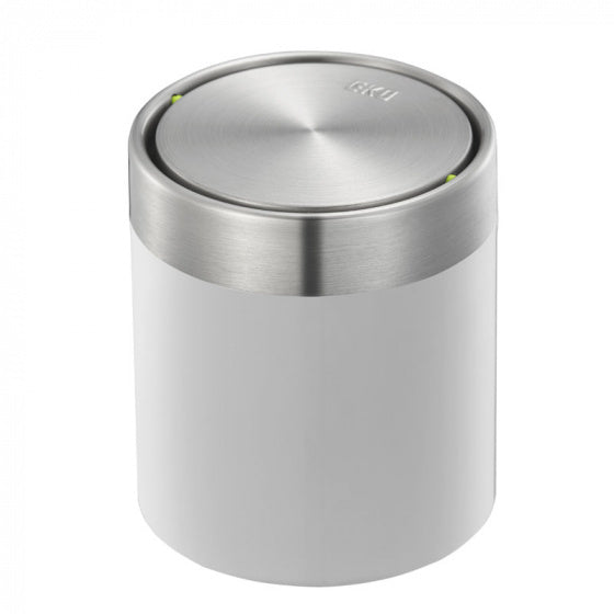 Eko tafelafvalbakje fandy 1,5l - wit | 2 stuks