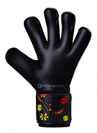 keepershandschoenen Calaca latex/foam zwart/wit maat 6