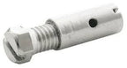 Elvedes schroefnippel 6x14mm messing (50st)