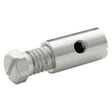 Elvedes schroefnippel 8x15mm messing (25st)