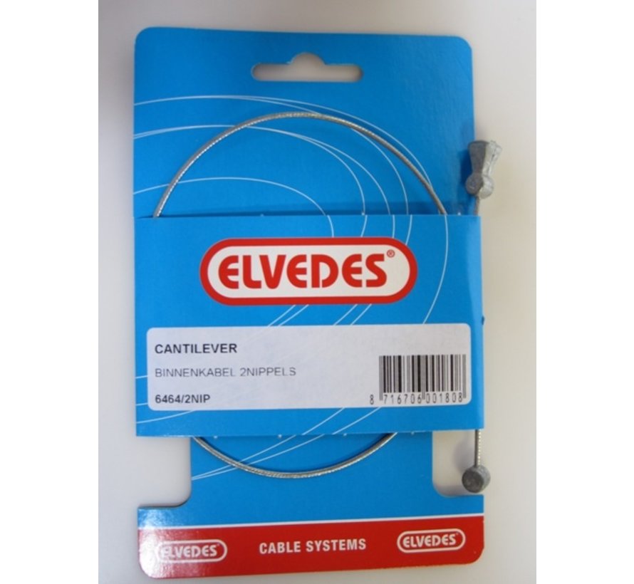 Elvedes binnenkabel cantilever 2-nippels