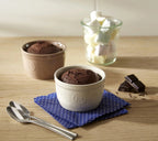 ovenschaaltjes 9 x 5,5 cm 150 ml keramiek crème 2 stuks