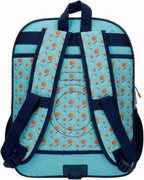 rugzak Basketbal junior 13 L 38 x 30 cm polyester blauw