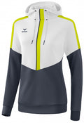 sweatshirt Squad dames polyester grijs/wit/lime mt 42
