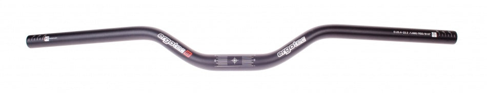 Ergotec lenker riser bar 50 bar riser bar alu alu black