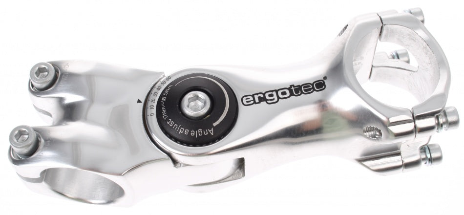 Ergotec vorbau octopus 2 stem octopus 2 alu silver