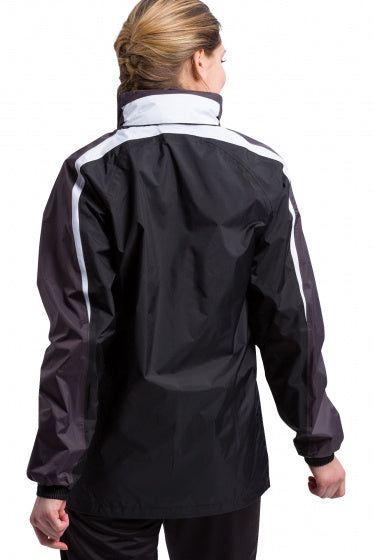 all-weather jacket Liga 2.0 polyamide zwart maat XXL