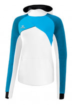 hoodie dames katoen/polyester wit/blauw/zwart maat 38