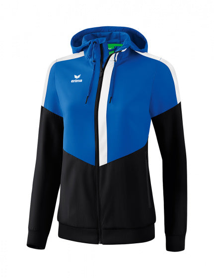 sportjack Squad Tracktop dames polyester blauw/zwart mt 36