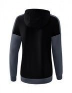 sportjack Squad Tracktop dames polyester zwart/grijs mt 40