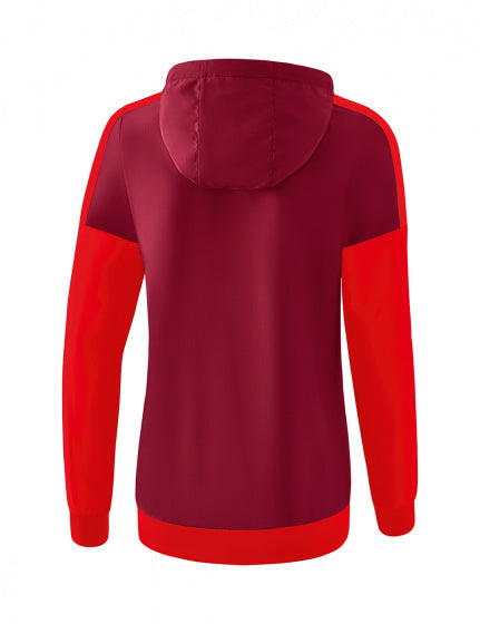 sportjack Squad Tracktop dames polyester bordeaux/rood mt 44
