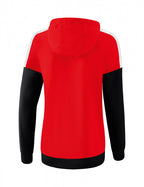 sportjack Squad Tracktop dames polyester rood/zwart mt 42