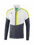 trainingsjack Squad heren polyester grijs/wit maat XXL