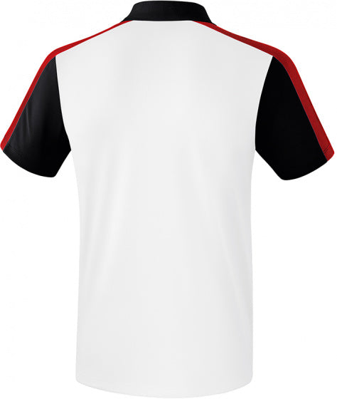poloshirt Premium One 2.0 heren polyester wit/zwart mt XXL