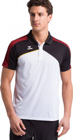 poloshirt Premium One 2.0 heren polyester wit/zwart mt XXL