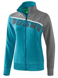presentatiejack 5-C dames polyester aqua/grijs maat 38