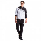 presentatiejack 5-C heren polyester wit/zwart maat 3XL