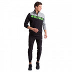 presentatiejack 5-C heren polyester zwart/grijs maat XL