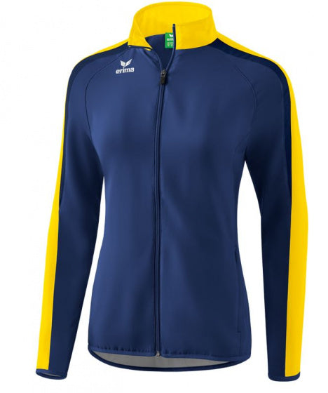 presentatiejack Liga 2.0 dames polyester geel/navy maat 36