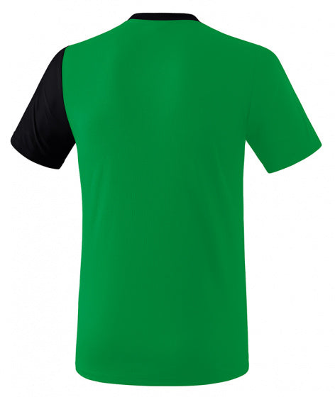T-shirt 5-C junior polyester groen/zwart maat 140