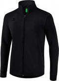 sweatjack junior katoen/polyester zwart maat 128