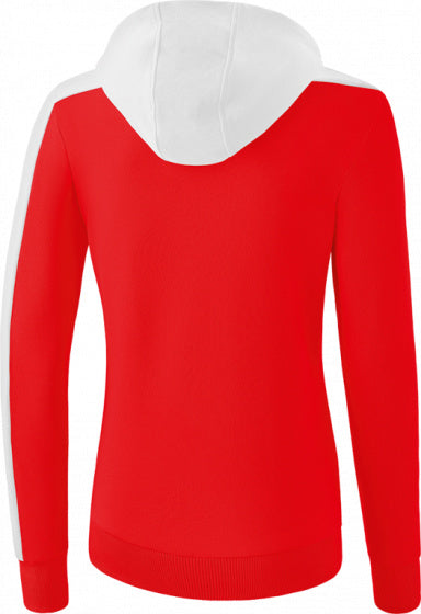 Erima Sweatshirt Club 1900 2.0 dames polykatoen rood/wit mt 42