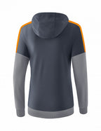 sweatshirt Squad dames polyester grijs/oranje maat 36