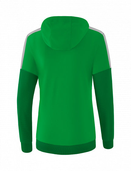 Erima Sweatshirt Squad dames polyester groen/donkergroen maat 44