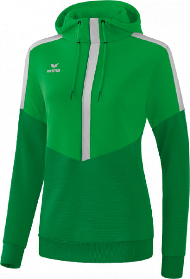 sweatshirt Squad dames polyester groen/donkergroen maat 40