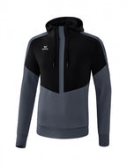 sweatshirt Squad heren polyester zwart/grijs maat XXL