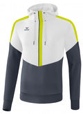 sweatshirt Squad jongens polyester grijs/wit/lime mt 128