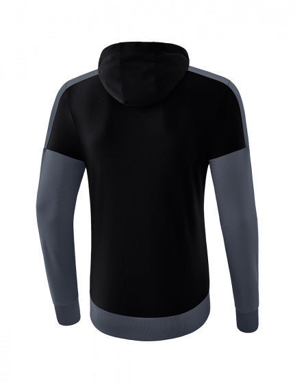 sweatshirt Squad jongens polyester zwart/grijs maat 140