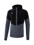 sweatshirt Squad jongens polyester zwart/grijs maat 140