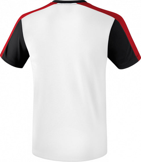 T-shirt Premium One 2.0 heren polykatoen wit/zwart mt XXL