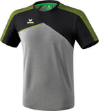 T-shirt Premium One 2.0 junior polyester grijs/zwart maat 152