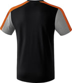 T-shirt Premium One 2.0 junior polyester zwart/grijs maat 152