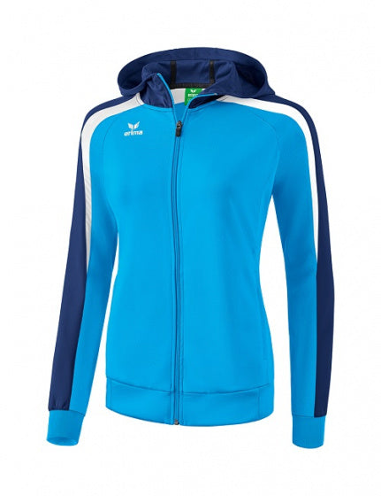trainingsjack League 2.0 dames polyester blauw/wit mt 44