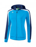 trainingsjack League 2.0 dames polyester blauw/wit mt 34