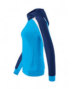 trainingsjack League 2.0 dames polyester blauw/wit mt 34