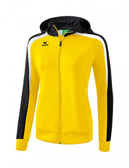 trainingsjack League 2.0 dames polyester geel/zwart mt 38