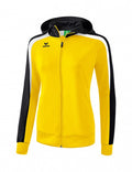 trainingsjack League 2.0 dames polyester geel/zwart mt 38